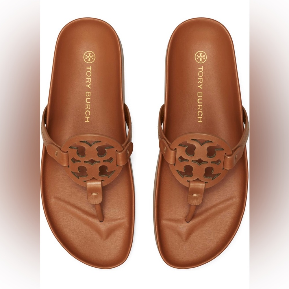 NEW Tory Burch Miller Cloud Sandals Size 6